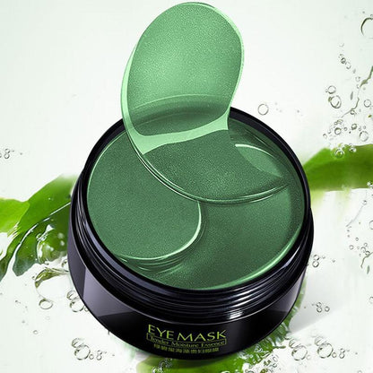 Collagen Eye Mask - Reduce Dark Circles Anti-Aging  24k Gold & Seaweed Green Algae