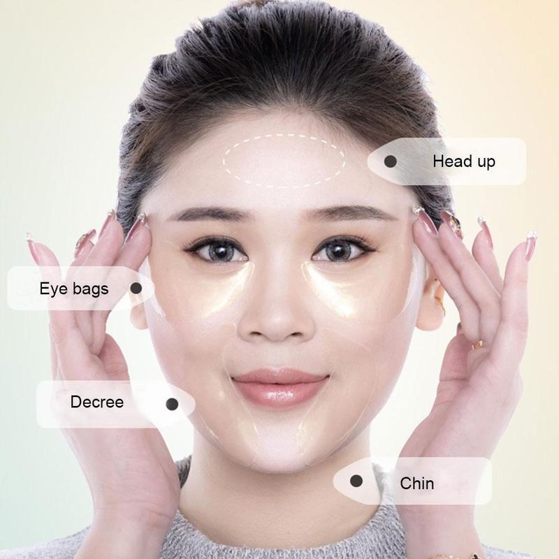 Collagen Eye Mask - Reduce Dark Circles Anti-Aging  24k Gold & Seaweed Green Algae
