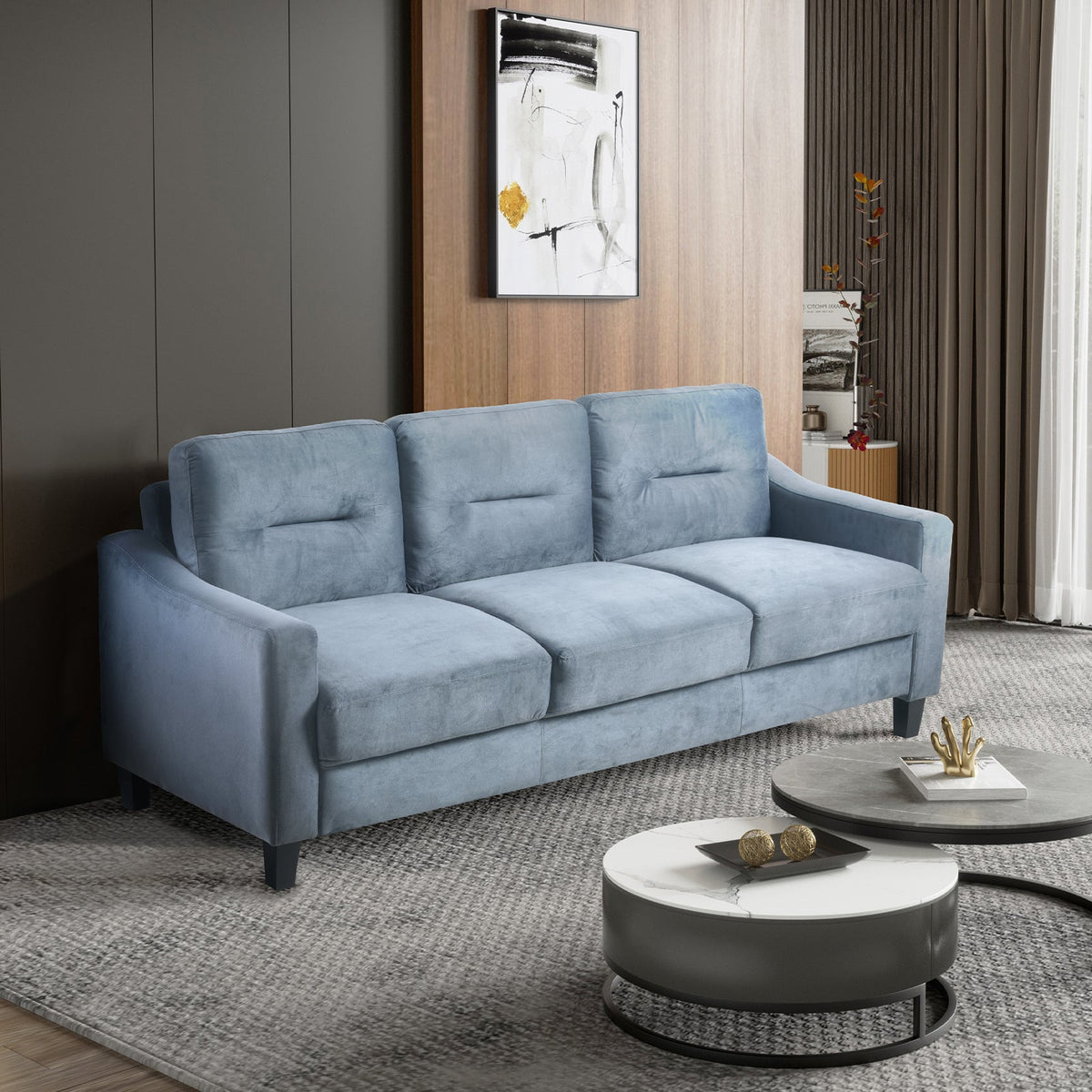 Comfortable Sectional Couches and Sofas for Living Room, Bedroom, Office, and Small Spaces