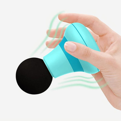 Compact Muscle Massager - Home Vibrating Shock Mini Massager for Back Pain, Shoulder, Neck, Body