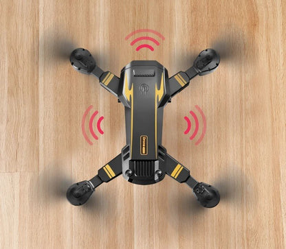 Compact S6 Mini Drone with 4K HD Camera – Professional Quadcopter Featuring Optical Flow Localization, 3-Sided Obstacle Avoidance, and Perfect for Tech Lovers or Gift Giving