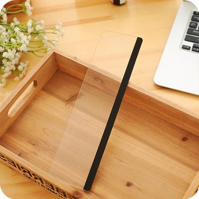 Computer Monitor Memo Board - Transparent Monitor Side Panel Creative Desktop Memo for Home/Office