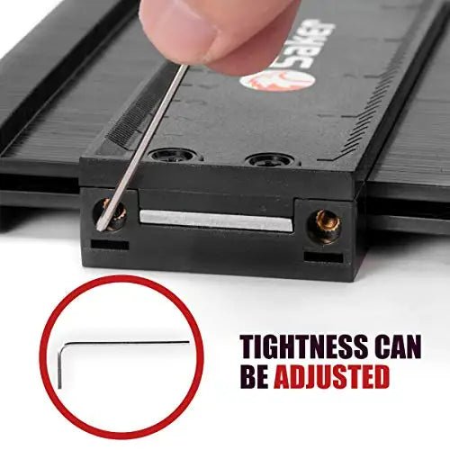 Connection Profile Contour Gauge Tool - Contour Duplication Super Gauge Tool, Irregular Shape Duplicator ( 10 Inch+5 Inch)