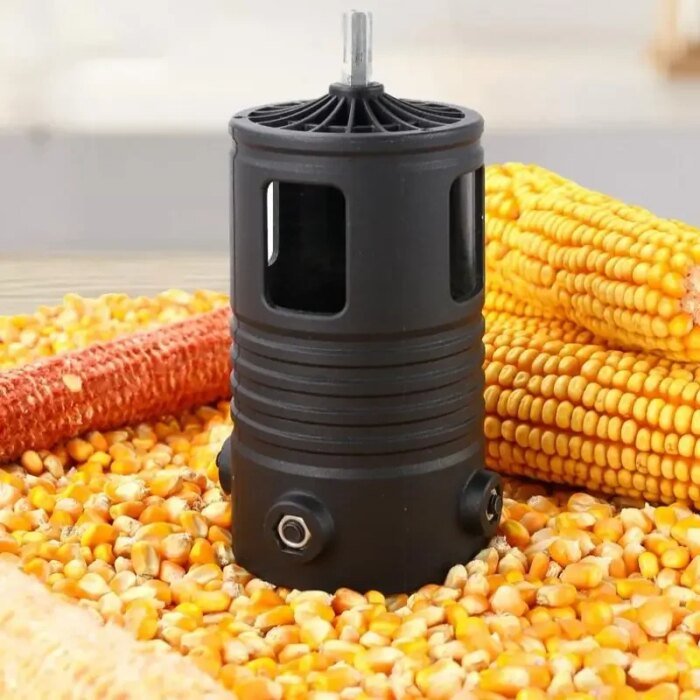 Corn Sheller Drill Attachment – Corn Stripper & Kernel Remover for Dried Corn