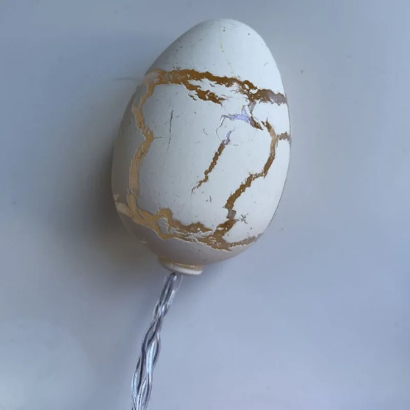 Cracked Egg LED String Lights – Enchanting Easter Décor for Your Home. Perfect Ornaments for Festive Vibes and Delightful Gifts