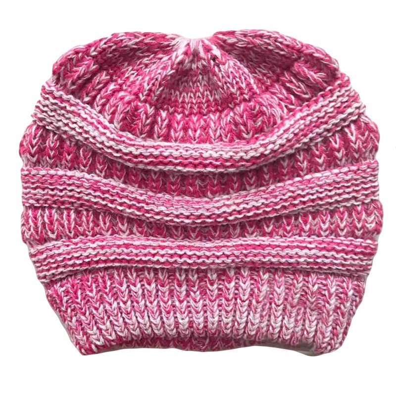 Crochet Ponytail Beanie