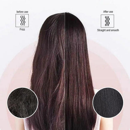 Hair Straightening Brush - Instant Straight Hair Transformation