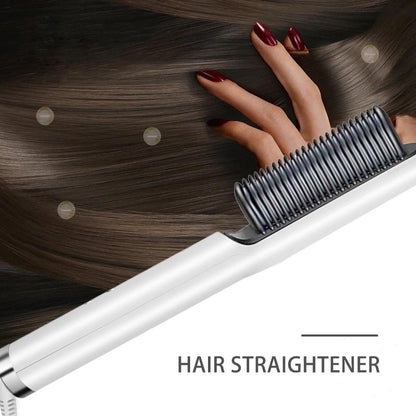 Hair Straightening Brush - Instant Straight Hair Transformation