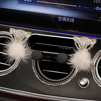 Crystal Flower Car Phone Holder – Sparkling Gravity Car Holder for iPhone, Samsung & More