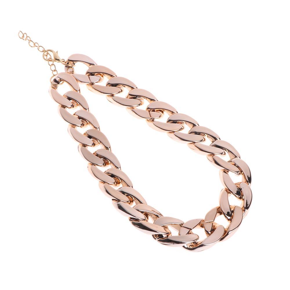 Cuban Link Thick Gold Chain Pets Safety Collar