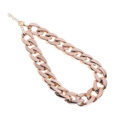 Cuban Link Thick Gold Chain Pets Safety Collar