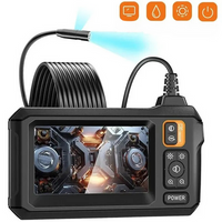 Industrial Endoscope Inspection Camera – 1080p Hd With 4.3-Inch Display Adjustable Lens