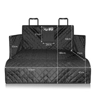 Dog trunk seat cover for SUVs