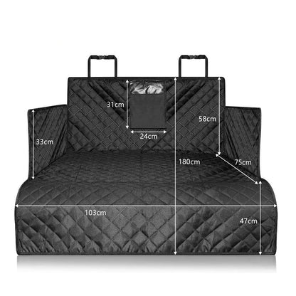 Dog trunk seat cover for SUVs