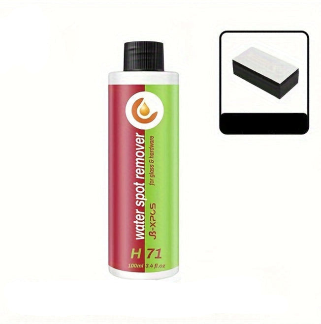 Bathroom Shower Glass Spot Remover – Professional Water Stain Cleaner for Tiles, Glass & Mirrors in Kitchens and Bathrooms