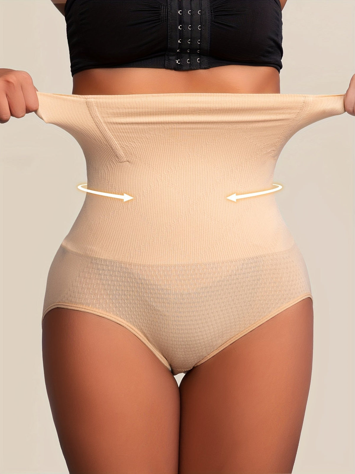 Flat Belly Waist Trainer Body Shaper – Women’s Tummy Control Panties with Butt Lifter Support for Slimming and Daily Wear