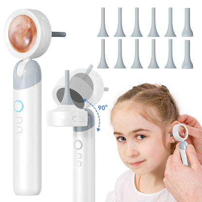 Smart Ear and Nose HD Camera – 4-in-1 High-Definition Inspection Tool with Wax Removal Kit for Safe, Easy Cleaning
