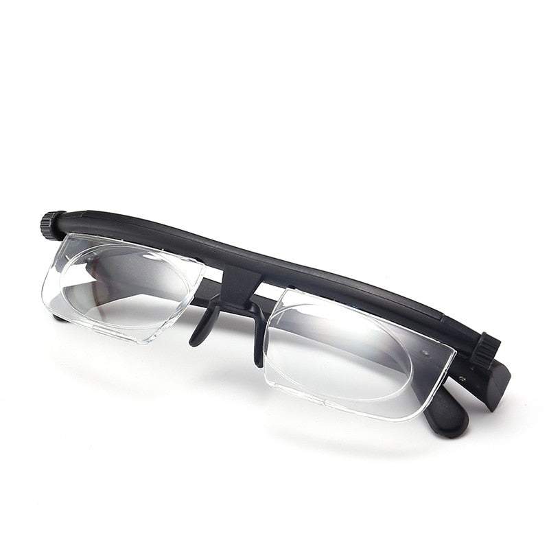 Adjustable Focus Glasses Dial Vision Near and Far Sight