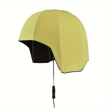 Helmet Umbrella Hat – Multi-Functional Sunshade Rain Hat for Outdoor Travel, Casual Use & Hands-Free Weather Protection