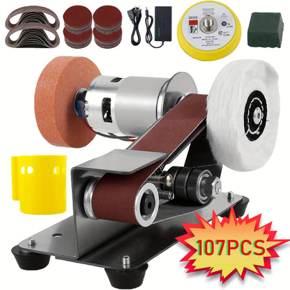 Electric Sharpening Sanding Machine -7-Speed Desktop Sharpener for DIY Metal, Wood, and Stainless Steel Tools