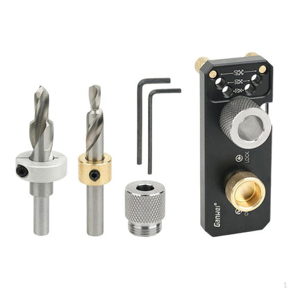 Aluminum Profile Punching Jig – Precision DIY Drilling Tool for 2020, 2040, 3030, 3060 Profiles with Accurate Positioning Support