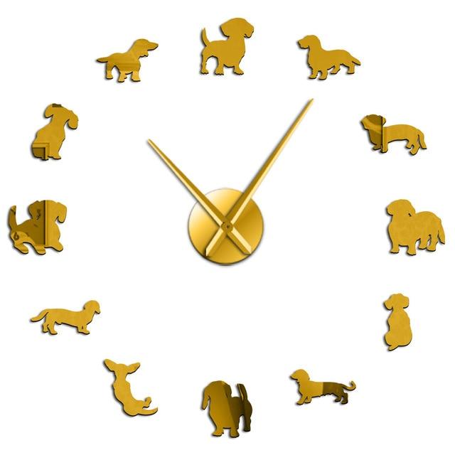 Dachshund Wall Clock