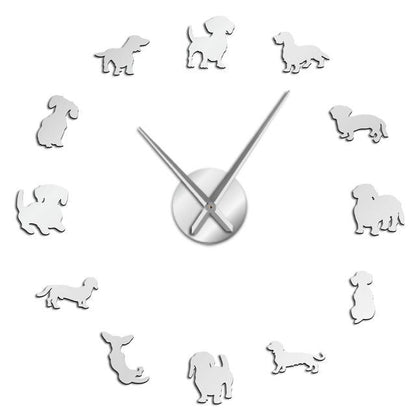 Dachshund Wall Clock