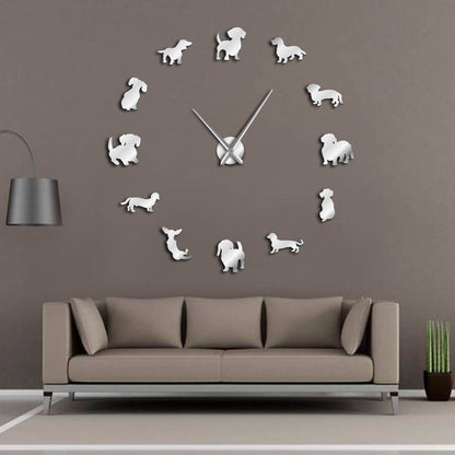 Dachshund Wall Clock