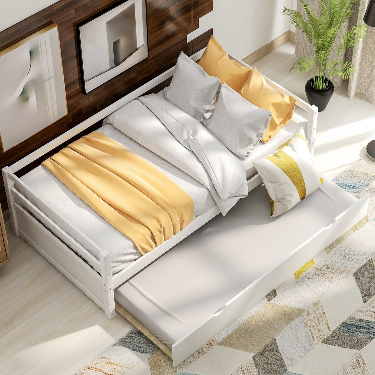 Daybed Trundle Set - Versatile Twin Comfort