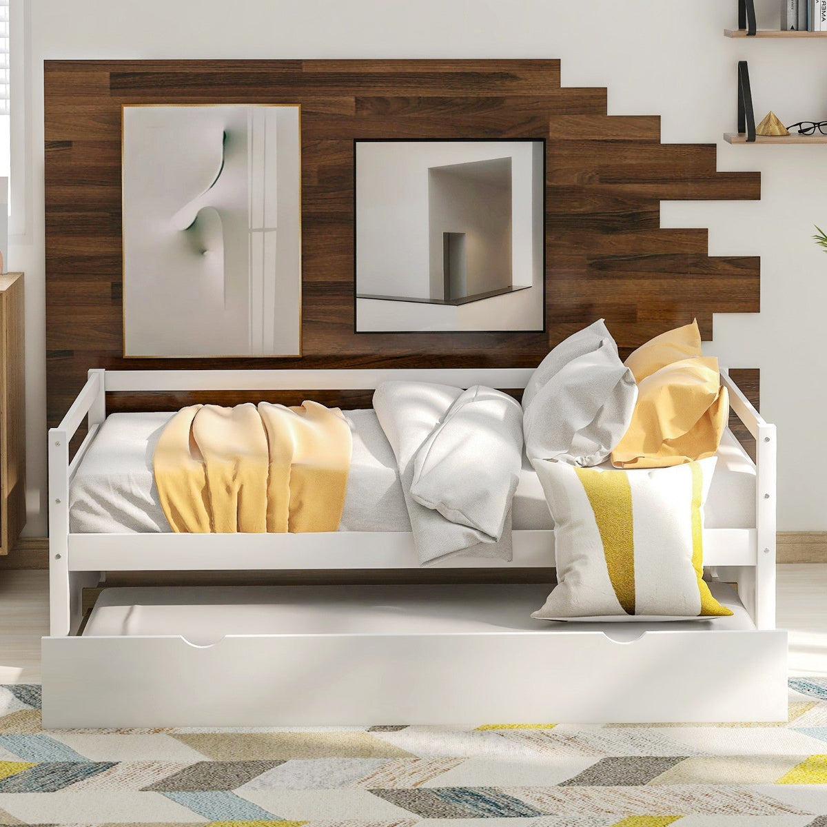 Daybed Trundle Set - Versatile Twin Comfort