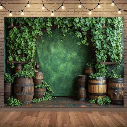 Festive St. Patrick’s Day Banner – Shamrocks & Golden Coin Garland for Irish-Themed Home, Party & Holiday Celebration Decor