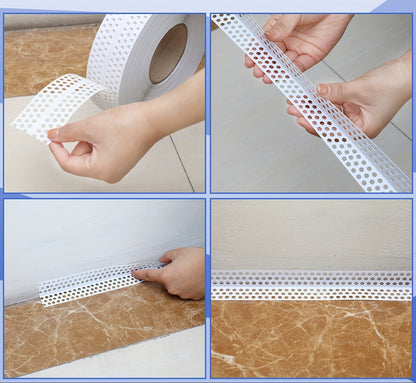 Self-Adhesive Drywall Joint Tape- Multi-Use Wall Crack and Corner Line Repair Tape for Smooth, Flawless Finish