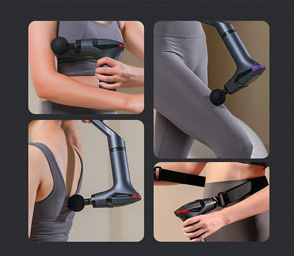 Multi-Functional Electric Fascia Massage Gun – Handheld Muscle Relaxation Therapy Tool for Sports Recovery, Daily Stress, and Fitness Gifts