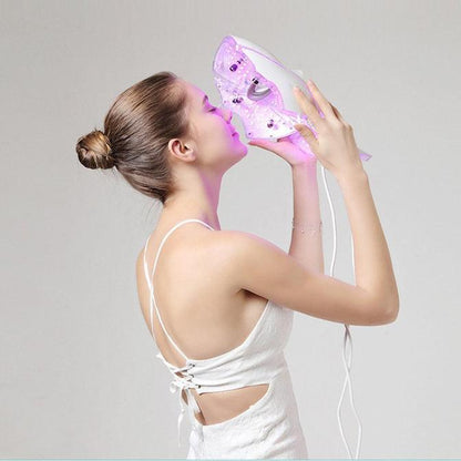 LED Light Phototherapy Mask - Improves Eczema, Acne, Wrinkles & Rosacea