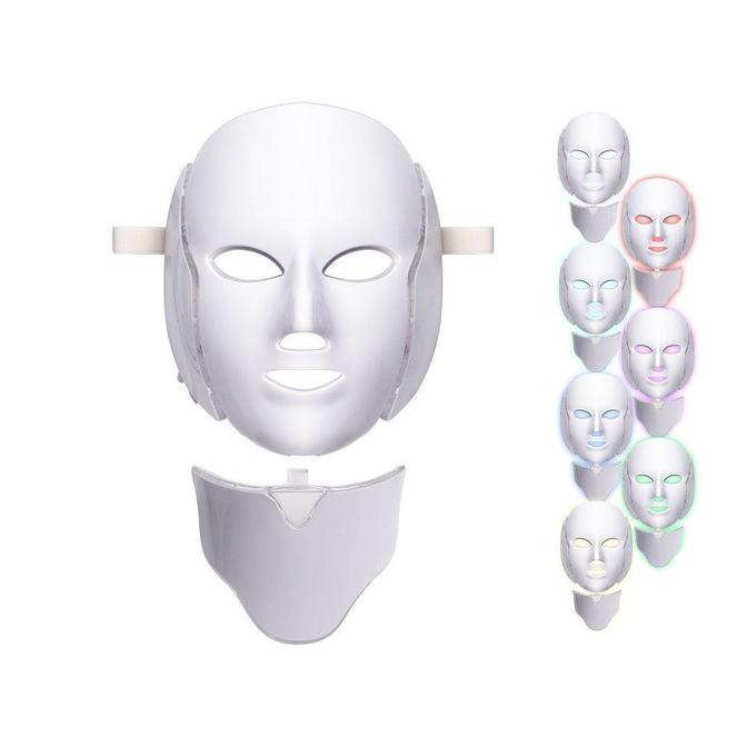 LED Light Phototherapy Mask - Improves Eczema, Acne, Wrinkles & Rosacea