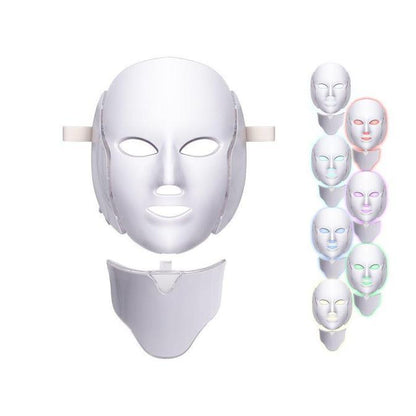 LED Light Phototherapy Mask - Improves Eczema, Acne, Wrinkles & Rosacea