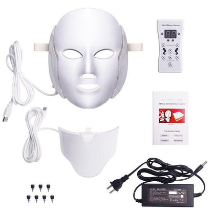 LED Light Phototherapy Mask - Improves Eczema, Acne, Wrinkles & Rosacea