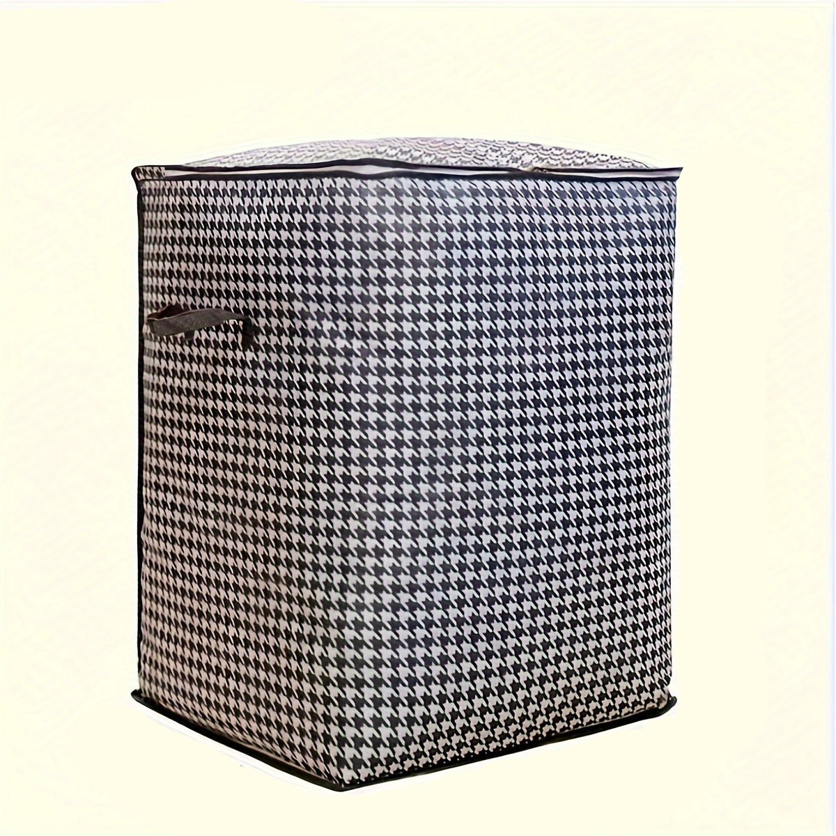 Large Capacity Zipper Storage Bag – Non-Woven Bedding and Blanket Organizer for Travel, Moving and Closet Storage