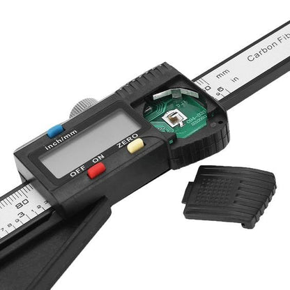 Digital Measuring Tool - Electronic Micrometer Caliper with Large LCD Display, Millimeter and Inch Conversion