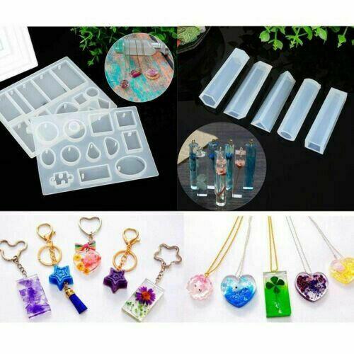 DIY Handmade Crystal Glue Silicone Mold Set