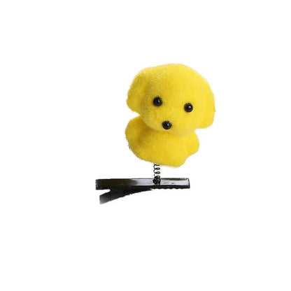 Korean Style Angry Duckbill Hair Clip – Funny Crochet Cartoon Barrette for Trendy Looks