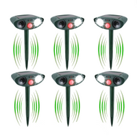 Ultrasonic Chipmunk Repeller - Solar Powered - Get Rid of Chipmunks in 48 Hours