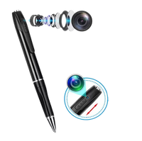 Mini Camera Pen Pocket Digital Voice Video Recorder for Business Conference 1080P Wearable Body Micro Cam Security Cameras
