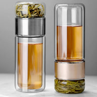 430ml Borosilicate Glass Double Layer Tea Infuser