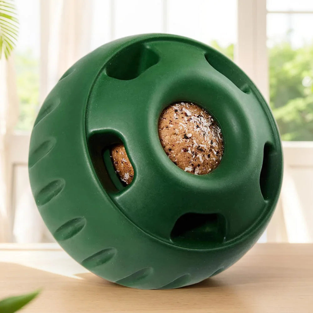 Silicone Dog Slow Feeder & Refillable Dog Chew Toy