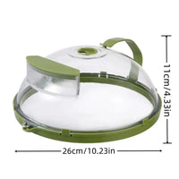 Microwave Food Cover with Water Steamer