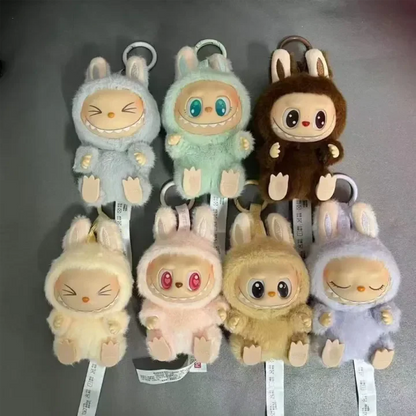 LABUBU Macaron Plush Doll – POP MART Monsters Keychain