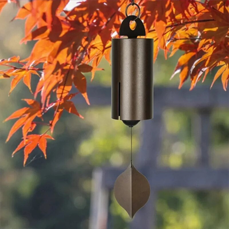 Deep Resonance Serenity Bell - Outdoor Musical Wind Chime and Home Decor