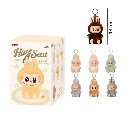 LABUBU Macaron Plush Doll – POP MART Monsters Keychain