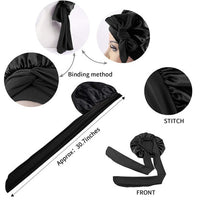 All-Night Silk Bonnet - Stays On All Night Guaranteed